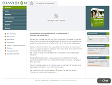 Tablet Screenshot of diavision.dk